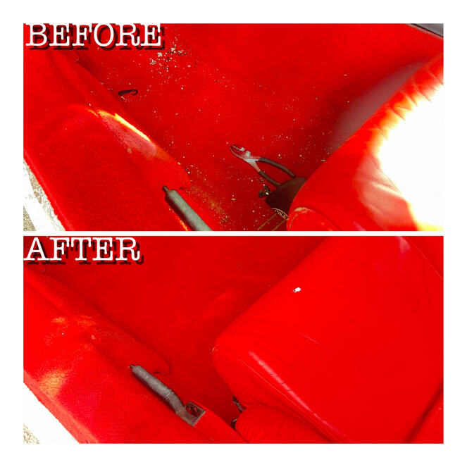 my service - from wiping down the dash to extracting carpets, i will do what it takes to make your vehicle look new again.